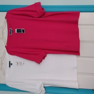 Karen Scott Knit Elbow Sleeve Tops